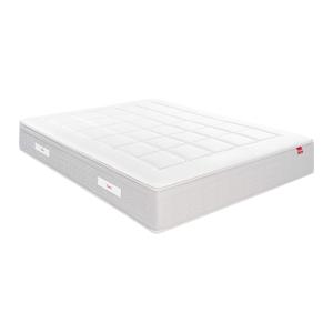 Matelas ressorts ensachés, mémoire de forme et laine 120x20…