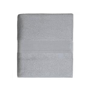 Maxi drap de bain 550 g/m²  gris perle 100x150 cm