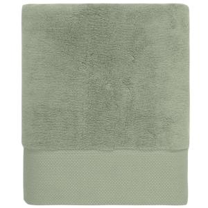 Maxi drap de bain coton peigné 560 g/m² Sauge 100x150 cm