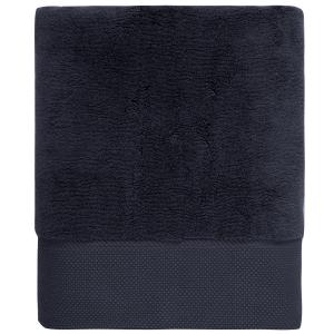Maxi drap de bain zéro twist 560 g/m²  bleu nuit 100x150 cm…