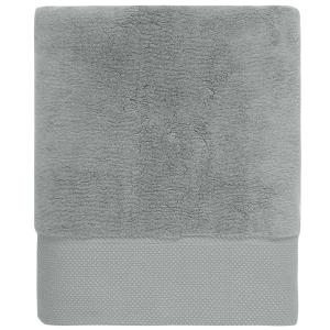 Maxi drap de bain zéro twist 560 g/m²  gris perle 100x150 c…