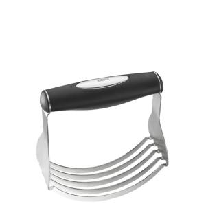 Mélangeur à pâte en acier inoxydable et plastique noir