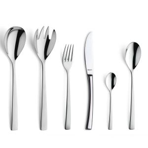 Ménagère 49 pièces inox 18/10 argent