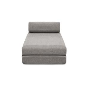 Méridienne convertible et modulable 3 places en tissu lisse…