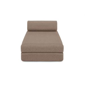 Méridienne convertible et modulable 3 places en tissu lisse…