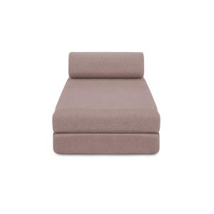 Méridienne convertible et modulable 3 places en tissu lisse…