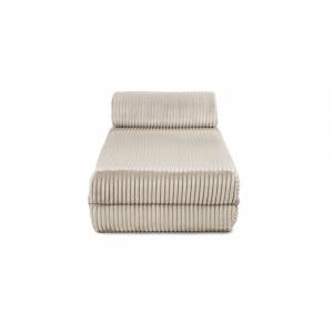 Méridienne convertible et modulable 3 places en velours bei…