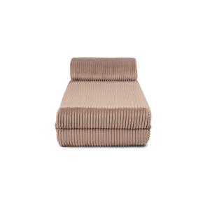 Méridienne convertible et modulable 3 places en velours mar…
