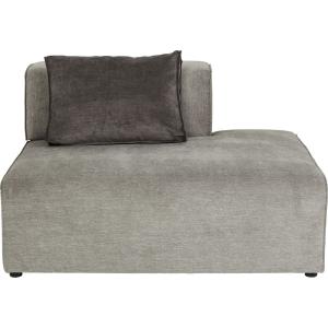 Méridienne droite canapé Infinity gris Kare Design