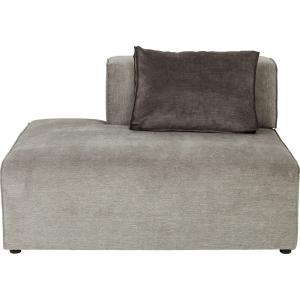 Méridienne gauche canapé Infinity gris Kare Design