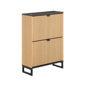 Meuble à chaussures 2 portes 60x24x88.5cm