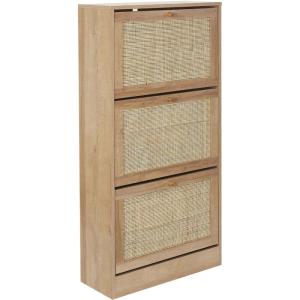 Meuble à chaussures 3 portes en MDF