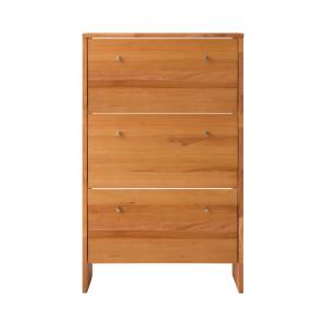 Meuble à chaussures 3 tiroirs en bois massif