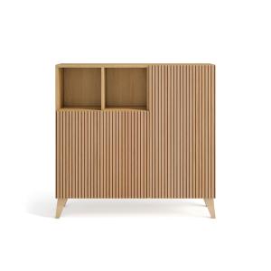 Meuble à chaussures, mélamine chêne doré portes effet latte…