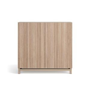 Meuble à chaussures mélamine noyer clair portes imprimées 9…