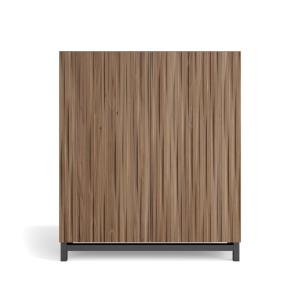 Meuble à chaussures mélamine noyer portes imprimées noyer 1…