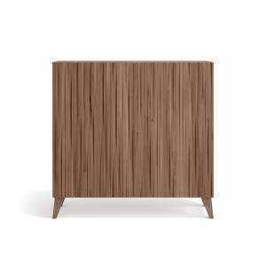 Meuble à chaussures mélamine noyer portes imprimées noyer 8…