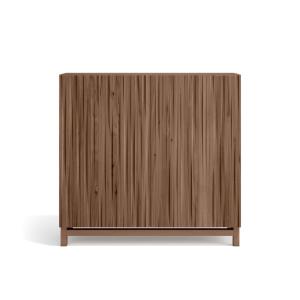 Meuble à chaussures mélamine noyer portes imprimées noyer 9…