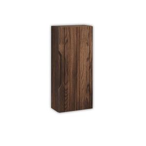Meuble bain haut en MDF chêne foncé