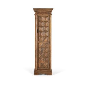 Meuble bar avec porte d'entrée en bois de manguier