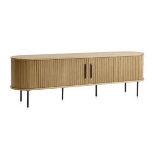 Meuble bas 2 portes 180 cm bois