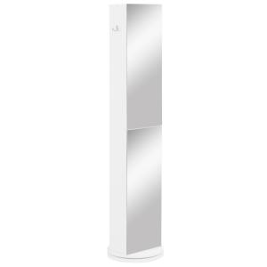 Meuble colonne de salle de bain pivotant 36 x 36 x 171 cm b…