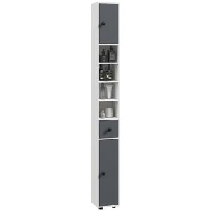 Meuble colonne salle de bain armoire haute colonne fine en…