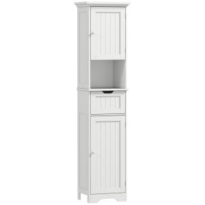 Meuble colonne salle de bain éclairage LED tiroir 2 portes…