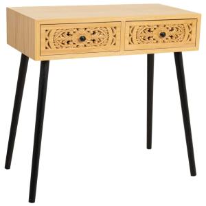 Meuble d'entrée en bois marron 80x42x79