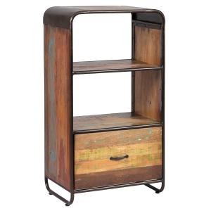 Meuble  de rangement 1 tiroir aspect vieilli