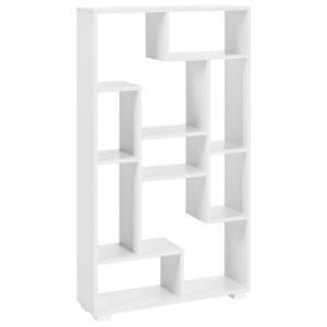 Meuble de rangement 122 cm blanc