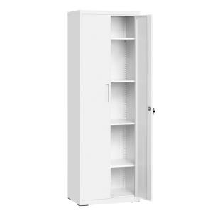 Meuble de rangement bureau en acier 5 niveaux doubles porte…