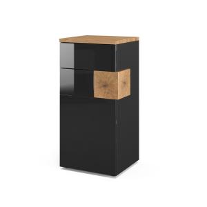 Meuble de rangement de salle de bain , Anthracite 40 x 84cm