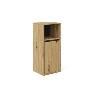 Meuble de rangement de salle de bain, effet bois artisan 38…