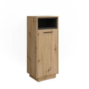 Meuble de rangement de salle de bain, effet bois artisan 38…