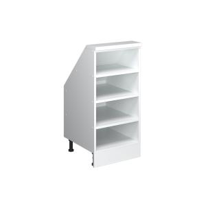 Meuble de rangement sous pente avec 4 compartiments Blanc 4…