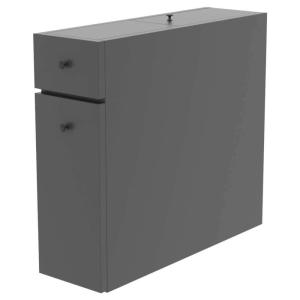 Meuble de rangement wc  anthracite