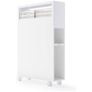 Meuble de salle de bain mobile multifonctionnel blanc 50 x…