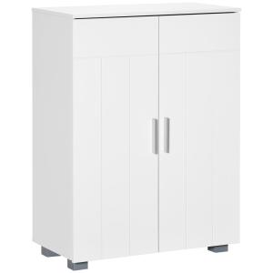 Meuble de salle de bain placard avec porte étagère réglable…