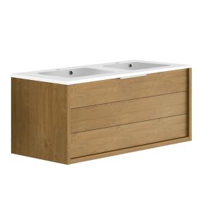 Meuble de salle de bain PPSM Chêne Kendal huilé