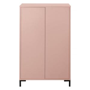 Meuble organisateur multifonction rose