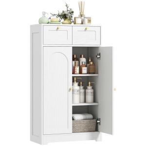 Meuble salle de bain double porte arquée panneau de particu…