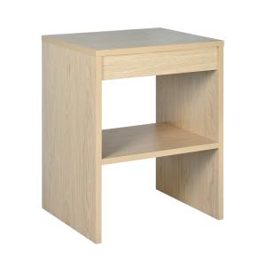 Meuble simple vasque décor chêne 60 cm