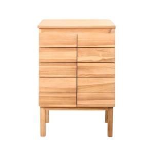 Meuble sous vasque en teck 60cm