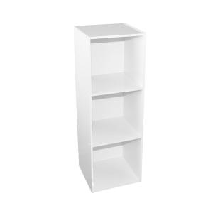 Meuble trois cases 102.5 x 34.9 x 33.7 - Blanc