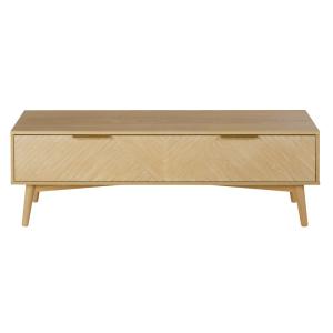 Meuble TV 1 tiroir trappe L136