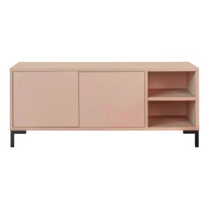 Meuble TV 113 cm rose