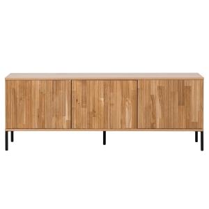 Meuble TV 150cm en bois de chêne FSC 3 portes