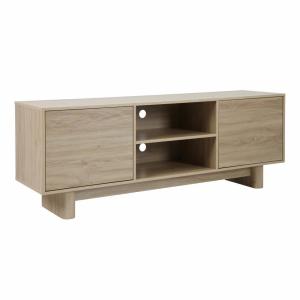 Meuble TV 160 cm scandinave bois clair