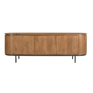 Meuble TV 170 cm en bois massif